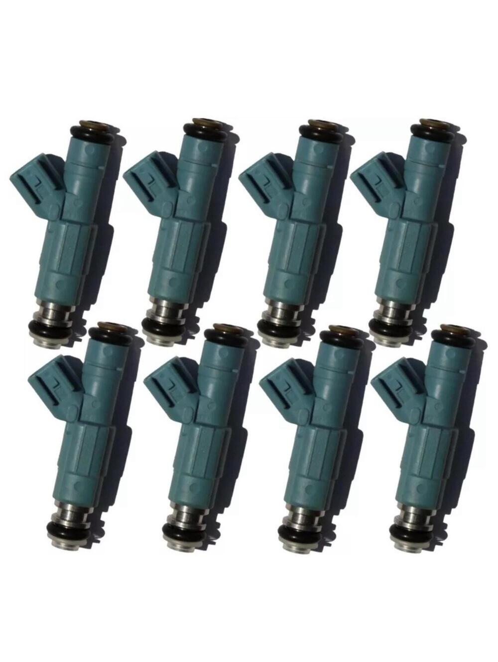 OEM Bosch Fuel Injectors Set (8) 0280155849 / XF1E-A5B